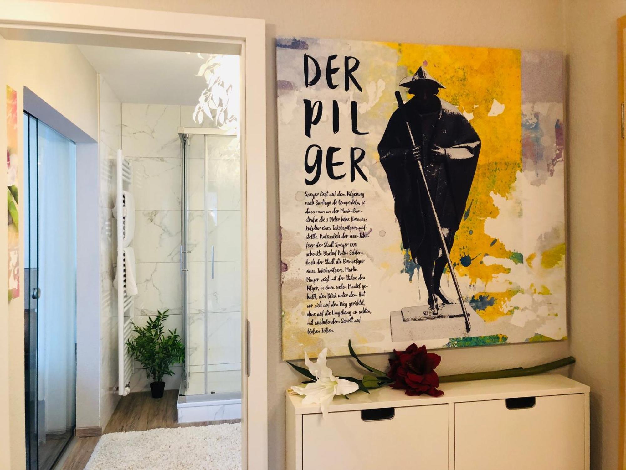 Dompanorama Der Weisse Pfau Apartment Fuer 2-4Pers Speyer Ngoại thất bức ảnh
